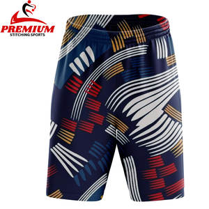 Custom Quick Dry Men's Board Short Drawstring Mid Print 100% Polyester Eco Friendly Anti UV Breathable Swimwear Surf <b>Beach</b> Short - Product Image 3