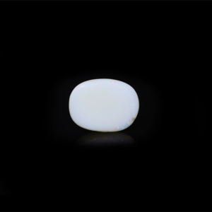 Natural Fire Opal Oval Cabochon 7.2 Carat Loose Gemstone for Fine Jewelry - Product Image 2