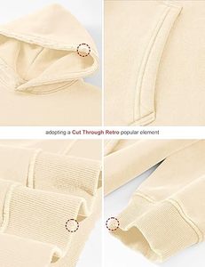 เสื้อฮู้ดสำหรับใส่ทุกวัน ออกกำลังกาย เล่นกีฬา และกิจกรรมกลางแจ้ง คุณภาพส่งออก ผลิตโดยผู้ผลิตเสื้อผ้า ราคาไม่แพง จัดส่งรวดเร็ว - Product Image 5