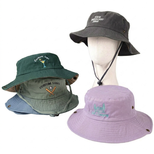 Fashion Spring Summer Bucket Hat for girls and boys unisex Solid <b>Sunscreen</b> Fisherman Cap Outdoor Beach Sun Cap bucket Hats - Product Image 1