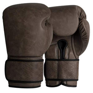 Guantes de Boxeo MMA Profesionales de Alta Calidad al por Mayor, Transpirables, Ligeros, con Cierre de Cordones, de Cuero PU, Personalizados - Product Image 4