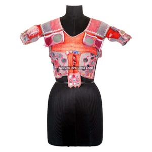 Lehenga Choli de Novia Vintage de Ropa Étnica para Mujer, Listo para Fiestas VC061 - Product Image 1