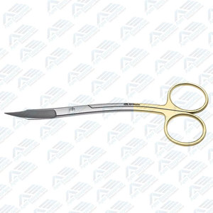 Tijeras Quirúrgicas Dentales de Acero Inoxidable para Operaciones, 5 Pulgadas, Tipo Goldman, Forma de S, Serradas, Supercut - Product Image 5