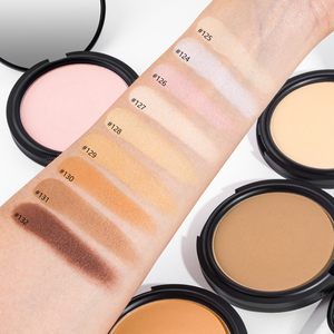 Paleta de Polvo Compacto Mate para Contorno, 9 Colores, Polvo Suave y Ligero, Resistente al Agua, Maquillaje Facial de Larga Duración, Marca Privada - Product Image 3