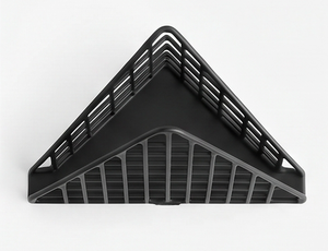 Porta Servilletas de Hierro Sólido Negro en Metal con un Fabuloso Diseño Triangular, Perfecto para Decoración de Mesa en el Hogar y Restaurantes - Product Image 2