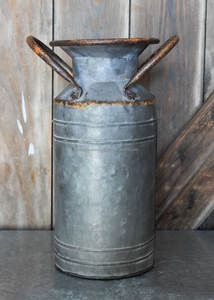 Juego de 3 macetas y jardineras de hierro galvanizado para la decoración del hogar y el jardín montón de jardineras de hierro exportadores India - Product Image 5