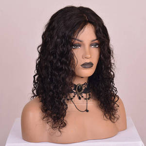 Peluca de Cabello Humano con Ondas de Agua, Frontal de Encaje, Sin Pegamento, Ondas Profundas, Rizada, Pre-Desplumada, con Encaje Frontal Transparente HD - Product Image 1