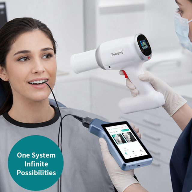 Digital RVG Sensor With Screen for Immediate Caries Periodontitis Root Diagnosis Tablet Screen with Dental RVG Sensor