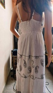 Vestido Floral de Algodón Indio, Vestidos Casuales, Ropa de Mujer, Vestidos sin Mangas, Vestidos Largos para Mujer, Vestido Maxi Largo, Vestido de Playa para Boda - Product Image 3