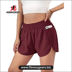Pantalones Cortos Deportivos de Yoga, Gimnasio, Baile, Entrenamiento, Running, Transpirables, con Cierre de Cremallera, para Mujer, JUST FITNESS, Ofertas de Verano - Product Image 5