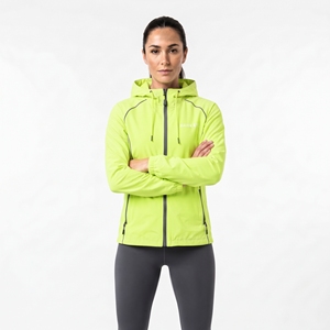 Chaqueta Cortavientos Deportiva para Mujer, Ligera, con Capucha y Cierre Completo, Personalizable con Logotipo, para Running y Entrenamiento - Product Image 6