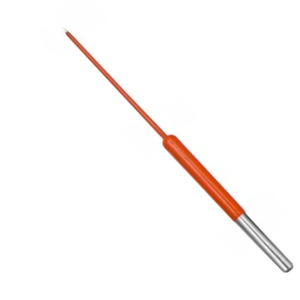 Aiguilles de micro-dissection droites en tungstène orange 5 cm, pointe fine de précision, instrument chirurgical de laboratoire, ensemble d'outils réutilisables CE - Product Image 5