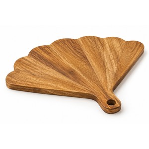 Planche à charcuterie en bois de manguier en forme d'éventail, fabriquée à la main, vente en gros |   Moradabad - Product Image 1