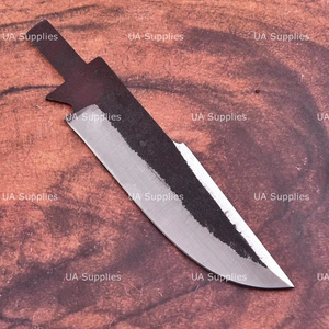 Cuchillo de Supervivencia y Caza UA Supplies, Profesional, Forjado a Mano, Acero al Carbono 1095, Completamente Pulido, Punta Caída - Product Image 5