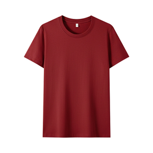 Camiseta Unisex 100% Algodón, Corte Holgado, Transpirable, Manga Corta, Verano, Casual, Lisa, Básica, OEM, Ajuste Relajado - Product Image 1