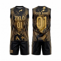 Seragam Flag Football Pria Custom 7 on 7 Jersey Tanpa Lengan Kompresi Bahan Polyester Mesh Cepat Kering