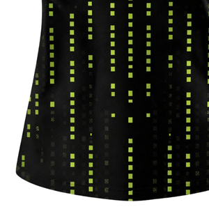 Camiseta de Softbol sin Mangas con Sublimación Total, Color Negro Verde Neón, Impresión Digital, Uniforme Personalizado para Equipo con Número en la Espalda - Product Image 4