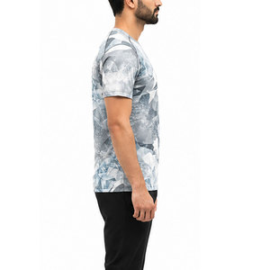 T-shirts solides pour hommes, qualité supérieure, manches courtes, hauts décontractés, respirants, tricotés, séchage rapide, légers, pour le sport et les voyages en plein air - Product Image 6