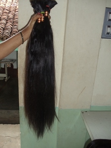 ผมแท้เวอร์จิ้นอินเดียแบบเรมี่ Seven Hills  แบบ Body Wave  สำหรับต่อผมแบบ Bulk Hair Weaving  แบบ Double Weft หนา 4 ออนซ์ สีธรรมชาติ อันดรา - Product Image 3