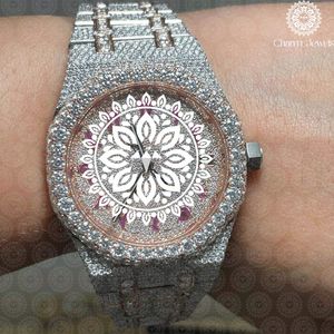 Reloj de Lujo Charm para Mujer, Caja de Acero Inoxidable, Correa de Acero, Movimiento de Cuarzo Analógico, Esfera de 38 mm, Manecillas Luminosas - Product Image 2