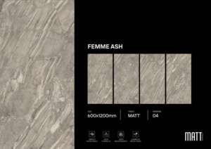 Carreaux de porcelaine Suprem Matt, format 600x1200, grand format, pour sols et murs, pour appartements, hôtels, bureaux et décoration commerciale - Product Image 2