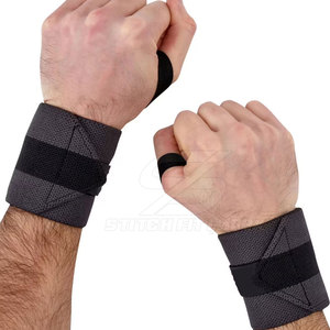 Fitness Wrist <b>Wraps</b> for Gym Workout Support for Lifting Strong <b>Stretch</b> Material Comfortable and Durable Use - Product Image 3