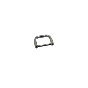 MING KEE METAL 22mm D <b>Ring</b> Bar Zinc Alloy Webbing Buckle Lead/Nickel Free ISO 9001/OEKO-TEX Certified Anti-Brass/Gun Metal - Product Image 2