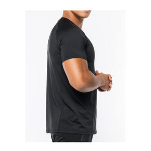 Camisetas Deportivas para Hombre, Personalizadas, de Alta Calidad, Secado Rápido, Transpirables, Ecológicas, Cuello Redondo, Poliéster/Algodón, Manga Corta - Product Image 3