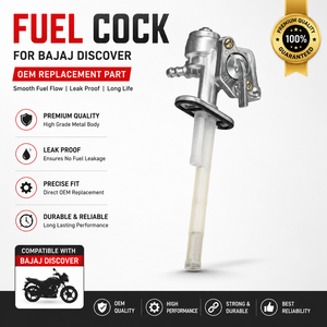Grifo de Combustible para Motocicleta Bajaj Discover, Repuesto OEM, Conjunto de Grifo de Combustible - Product Image 2