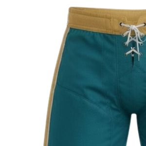 Pantalones Cortos Deportivos Sublimados Color Verde Azulado para Hombre, con Cordón Ajustable y Franja Lateral, para Entrenamiento de Hockey sobre Hielo, Ropa Deportiva para Equipos - Product Image 4