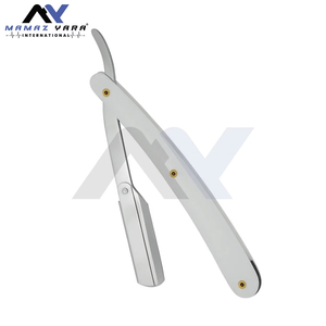 Professional Swing Lock Straight Barber <b>Razor</b> <b>Single</b> <b>Blade</b> Stainless Steel Shaving <b>Razor</b> for Men Custom Plastic Handle Straight - Product Image 4