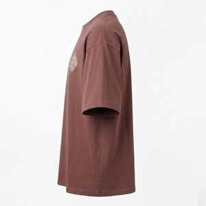 เสื้อยืดโอเวอร์ไซส์ทรงหลวมพิมพ์โลโก้ตามสั่งขายส่งจำนวนมาก คุณภาพสูงสำหรับผู้ชาย ผ้าฝ้าย 100% สไตล์สตรีทแวร์ สินค้าขายดีสำหรับผู้ชาย - Product Image 3