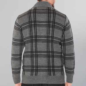 Wholesale <b>Men's</b> Zip up Knitted Sweaters Casual Wear Warm Winter Zipper <b>Cardigan</b> <b>Long</b> Sleeve <b>Men's</b> Sweaters - Product Image 5