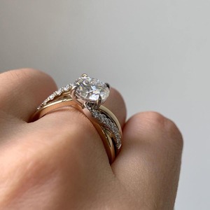 Iced Out Moissanite <b>Initial</b> <b>Ring</b> Hip Hop 925 Silver Alphabet <b>Ring</b> Moissanite Diamond <b>Rings</b> 14K White Gold Diamond <b>rings</b> for Men - Product Image 5