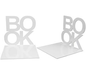 Metal Bookend Book Design <b>Desk</b> Book Holder Tabletop Organizer For Home Office <b>Study</b> Shelf Display Stand Decoration - Product Image 1