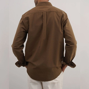 เสื้อเชิ้ตผู้ชายผ้าทนทาน ติดกระดุม ราคาขายส่ง รับทำโลโก้/สีตามสั่ง เสื้อเชิ้ตผู้ชายกันยับ คุณภาพพรีเมียม - Product Image 3