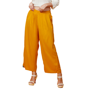 Pantalones Palazzo Ligeros de Algodón, Tela Suave, Corte Holgado, para Uso Diario, Casual, Oficina, Yoga, Prenda Inferior Cómoda para Mujer - Product Image 5