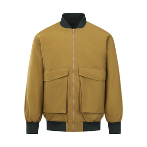Chaqueta Bomber Personalizada para Hombre, Bordada a Medida, Corte Ajustado, 100% Algodón - Product Image 2