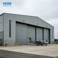 Proveedor Chino de Hangares Prefabricados de Acero para Aviones, Construcción Rápida de Hangares Metálicos