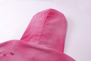 เสื้อฮู้ดดี้พิมพ์ลาย 3 มิติ แบบสั่งทำพิเศษ ผ้าเฟรนช์เทอร์รี่ 100% คอตตอน ล้างสีแบบแอซิดวอช ทรงบ็อกซี่แบบครอป - Product Image 3