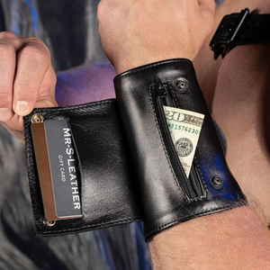 Bracelet en cuir pour homme Scorpio, cuir véritable de qualité supérieure, design clouté, ajustement réglable, pour tenue de club, imprimé délavé, teint uni, 500g - Product Image 2