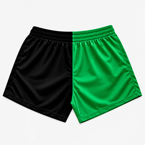 Shorts de plage décontractés pour hommes, 100% polyester, tissu en toile, fermeture à cordon, anti-UV, respirant, écologique, séchage rapide - Product Image 4