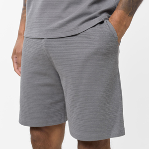 Summer Solid Casual Shorts Men High Quality Business Social Elastic Waist Men Shorts Ice Silk Beach Male Loose Sports Shorts - Product Image 6