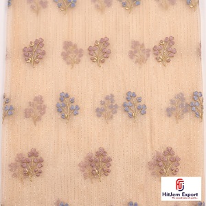 Tissu brodé en gros directement de l'usine pour vêtements, fabrication sur mesure OEM ODM, fabricant de textiles, tissu fabriqué sur commande - Product Image 5