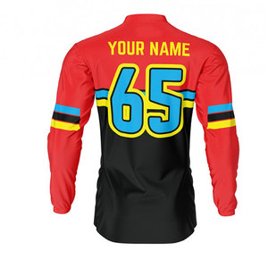 Motorcycle Racing Men Motocross Jersey in High Quality Low Price Factory <b>Direct</b> Sale Custom Logo Design Breathable Men MX Jersey - Product Image 4