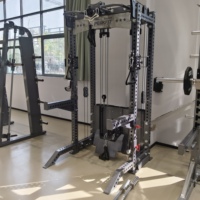 K-peakfit Ultimate Cable Flight Trainer/Fitness Custom Logo Smith Gym Fitness Cross Exercise Equipment Machine