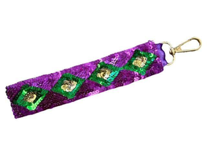 Porte-clés de luxe fait main, nouveau, élégant, brodé à la main, magnifique design perlé, prêt à l'emploi - Product Image 6