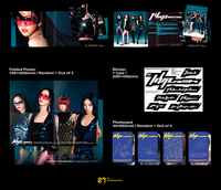 Aespa Whiplash (Version SPEED) K-Pop Livre électronique CD Matériel papier plastique Langue coréenne Tous âges Modèle BW-155