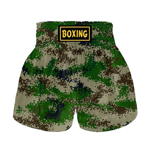 Pantalones Cortos de Muay Thai de Secado Rápido para Hombre con Logotipo Personalizado, Pantalones Cortos de Lucha MMA Hechos a Medida con Impresión por Sublimación - Product Image 6