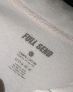 Sudadera Blanca con Cierre de Cremallera para Hombre, Estilo Polo - Product Image 2